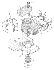 Hayter Heritage DC12-30 - 143S (143S001001 - 143S099999) - Engine Mount