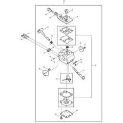 Makita DCS340 - Engine Chain Saw - Power Tool 07 Diagram