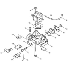 Makita DCS400 - Engine Chain Saw - Power Tool 07 Diagram