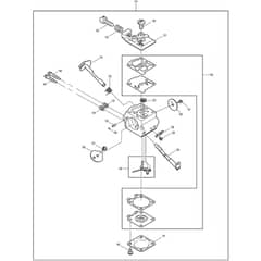 Makita DCS400 - Engine Chain Saw - Power Tool 08 Diagram