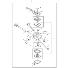 Makita DCS430 - Engine Chain Saw - Power Tool 09 Diagram
