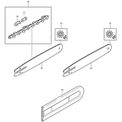 Makita DCS430 - Engine Chain Saw - Power Tool 10 Diagram