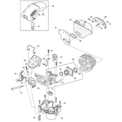 Makita DCS4630 - Engine Chain Saw - Power Tool 02 Diagram