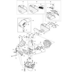 Makita DCS500 - Engine Chain Saw - Power Tool 02 Diagram