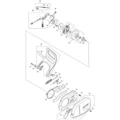 Makita DCS500 - Engine Chain Saw - Power Tool 05 Diagram