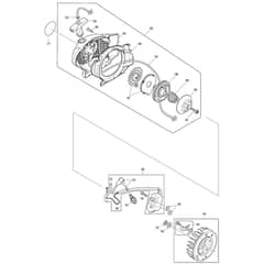 Makita DCS5030 - Petrol Chainsaw - Power Tool 04 Diagram