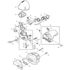 Makita DCS7301 - Engine Chain Saw - Power Tool 02 Diagram