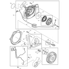 Makita DCS7301 - Engine Chain Saw - Power Tool 04 Diagram