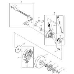 Makita DCS7301 - Engine Chain Saw - Power Tool 05 Diagram