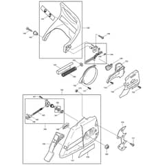 Makita DCS7301 - Engine Chain Saw - Power Tool 06 Diagram