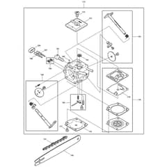 Makita DCS7301 - Engine Chain Saw - Power Tool 07 Diagram