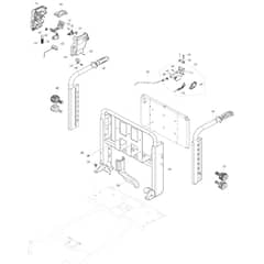 Makita DCU604 - Battery Powered Wheelbarrow - Power Tool 05 Diagram