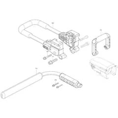 Makita DDG461 - Cordless Earth Auger - Power Tool 02 Diagram