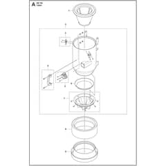 Husqvarna DE 110i H - 970514902 - Tank