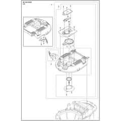 Husqvarna DE 120 H - 970514806 - Lid