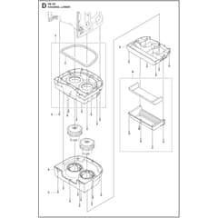 Husqvarna DE 120 H - 970514806 - Housing 02