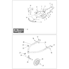DEB 5159 -  - Efco Bush Hog Mower Cover Diagram