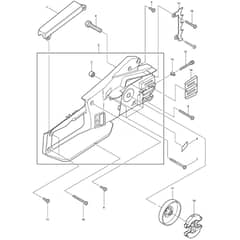 Makita DES300 - Engine Chain Saw - Power Tool 01 Diagram