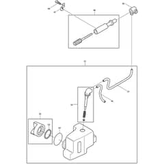 Makita DES400 - Chain Saw - Power Tool 03 Diagram