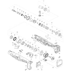 Makita DFL063F - Cordless Angle Screwdriver - Power Tool Diagram