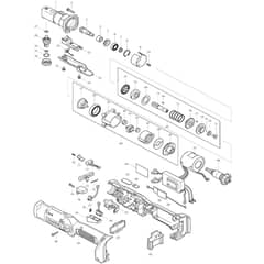 Makita DFL201F - Cordless Angle Screwdriver - Power Tool Diagram