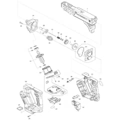 Makita DFR551 - Cordless Auto Feed Screwdriver - Power Tool 01 Diagram