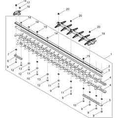Echo DHC-2800R Cutting Blade