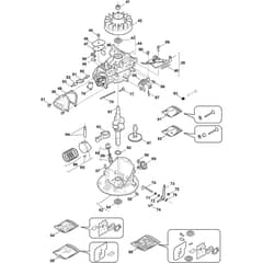 DINO 47 - 2014-2018 - 292470048/S14 - Stiga Rotary Mower Engine ST 02 Diagram
