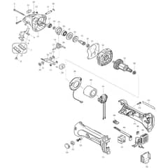 Makita DJS101 - 1.0mm Cordless Metal Shear - Power Tool Diagram