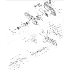 Makita DLS714 - Dc Slide Compound Miter Saw - Power Tool 01 Diagram