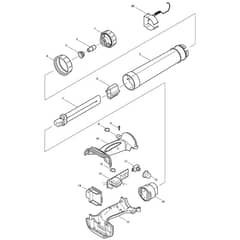 Makita DML184 - Rechargeable Job Site Light - Power Tool Diagram