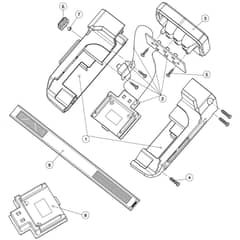 Makita DML186 - Led Flashlight - Power Tool Diagram