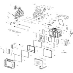 Makita DML811 - Cordless Worklight - Power Tool Diagram