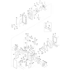 Makita DMR105 - Job Site Dab/Dab+Radio - Power Tool Diagram