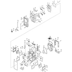 Makita DMR108 - Job Site Radio - Power Tool Diagram
