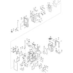 Makita DMR108B - Job Site Radio - Power Tool Diagram