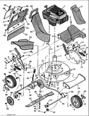 Hayter Double 3 AD - 533T (533T001001 - 533T099999) - Mainframe Assembly