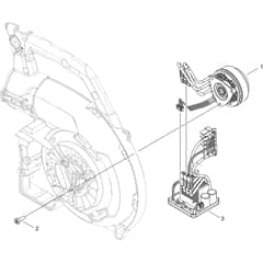 Echo DPB-2600 Motor
