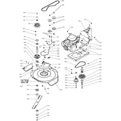 DR 52 VBR6 -  - Efco Bush Hog Mower Deck assembly (until 2011) Diagram