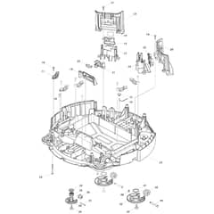 Makita DRC300 - Robotic Cleaner - Power Tool 05 Diagram