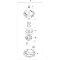 DS 2410 D (24/26) -  - Efco Multi Function Tool Illustrated part list ( Head 