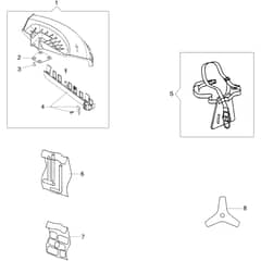 DS 3000 T -  - Efco Brushcutter Accessories Diagram