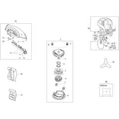 DS 3500 T -  - Efco Brushcutter Accessories Diagram
