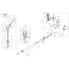 DS 5300 T -  - Efco Brushcutter Transmission Diagram