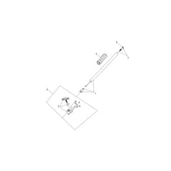 DSH 250 D -  - Efco Multi Function Tool Extension Diagram