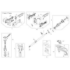 DSH 4000 S -  - Efco Brushcutter Transmission Diagram