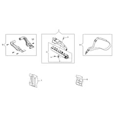 DSi 530 S -  - Efco Brushcutter Accessories Diagram