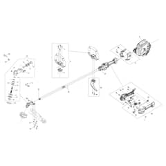 DSi 530 S -  - Efco Brushcutter Transmission Diagram