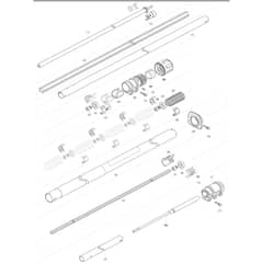 Makita DUA301 - 300mm Dc Telescopic Pole Saw - Power Tool 03 Diagram