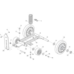 Belle Duo 350X - Lifting Frame Assembly
